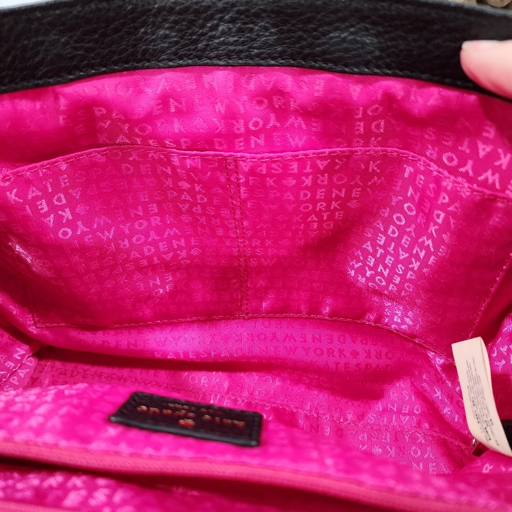 KATE SPADE PEBBLE LEATHER COLOR BLOCK SATCHEL - Picture 10 of 16